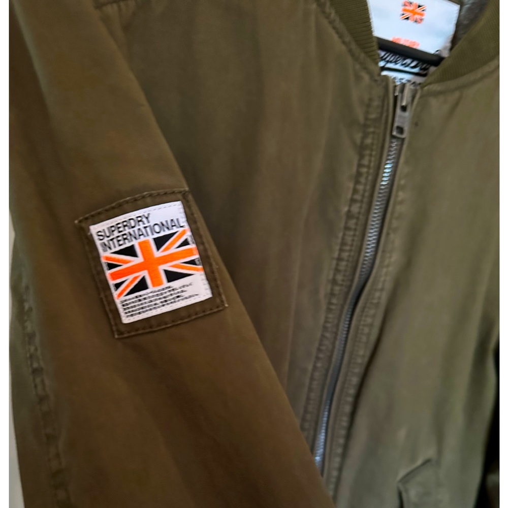 Super dry military style jacket